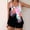 #360-Pink, variant on Women's Plus Size Swimwear Set, Floral Print 2-Piece Modest Bikini, Quick-Dry Swim Suit for Beach and Pool