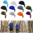 thumbnail image 4 of Breathable Sport Bandana Cap With Mesh Design Unisex Headwear Head Scarf Hat, 4 of 16