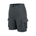 thumbnail image 4 of Women's Cargo Shorts Casual Summer High Waisted Casual Shorts for Women Trendy Summer Hiking Shorts Outdoor Outfits, Limited Time, 4 of 5