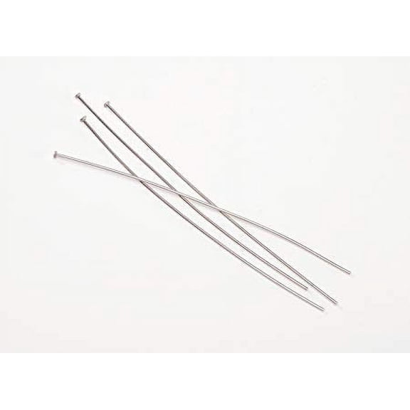 Jewelry Designer 1999-584 Bv 3In Head Pin Nickle PLT 100Pc, Silver