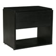 thumbnail image 3 of Moe's Home Collection Quinton Wood Nightstand Black in Black, 3 of 4