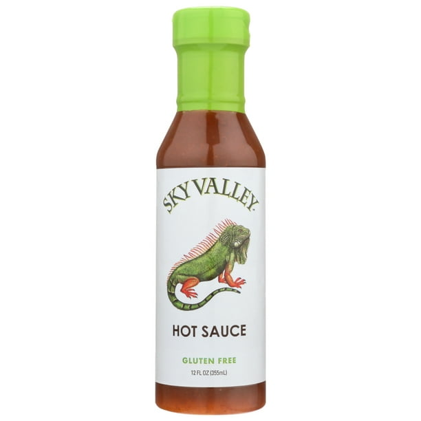 (6 Pack) Sky Valley Hot Sauce, 12 Fl Oz