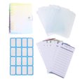 thumbnail image 1 of Shisuyan Notepad Assorted Color 1 Set 7.7X4.9In Loose-Leaf Cash Book, 1 of 8