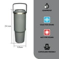 thumbnail image 3 of MAINSTAYS 30oz acier inoxydable TUMBLER gris, 3 of 9