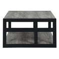 thumbnail image 4 of Convenience Concepts Monterey Table Basse Carrée, Fini Bois Gris, 4 of 7