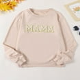 thumbnail image 3 of Mommy and Me Matching Outfits  Long Sleeve Letter Print Sweatshirts, 3 of 9