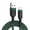 green-1.5m, variant on Braided USB To Type C Charging Cable With Builts In Light And Intelligent Overcharge Protections Technology