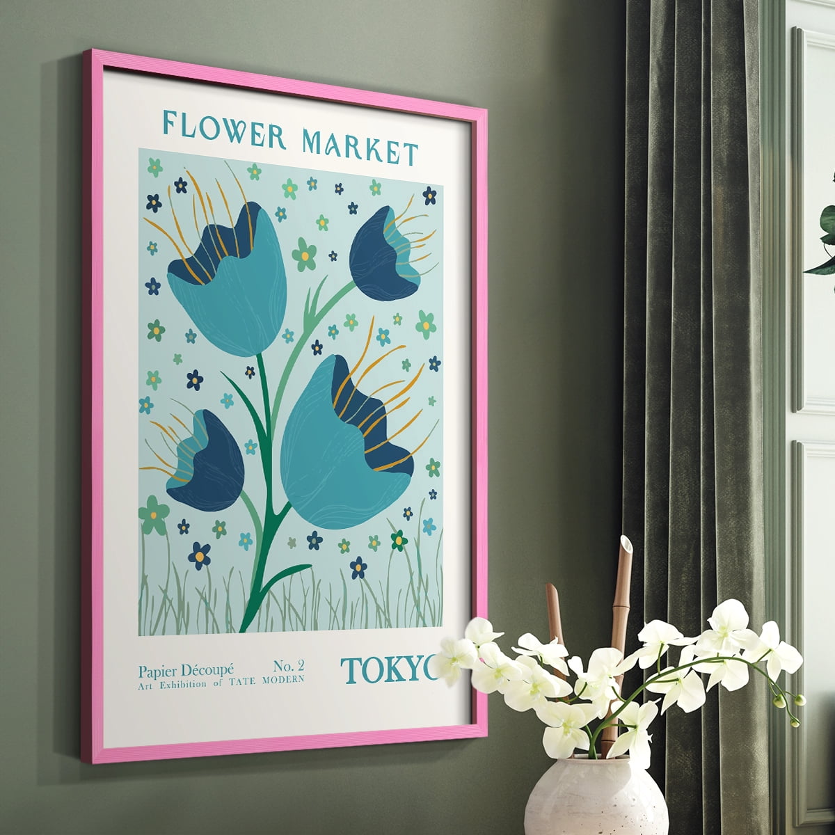 Matisse V Framed Print - Solid Wood
