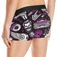 thumbnail image 2 of Mens Boxer Briefs - Men's Boxer Shorts - Purple Hotrod - XXL, 2 of 2