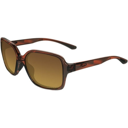 Oakley Tortoise Lens - Oakley Proxy Sunglasses - Polarized - Women's Tortoise / Brown Gradient One Size