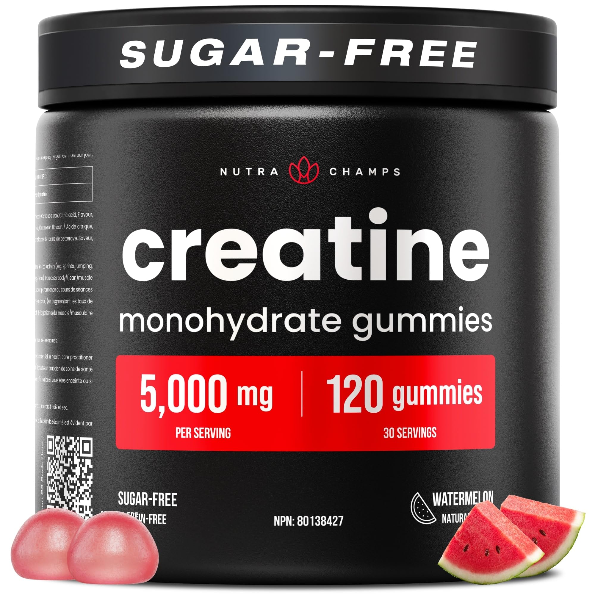 Gomitas de monohidrato de creatina 5000 mg | Gomitas masticables para ...