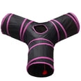 thumbnail image 2 of Cat Tunnel Tempcore, plegable en 3 direcciones, con agujero para mirar y pelota de juguete, 2 of 7
