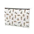 thumbnail image 2 of Fotbe German Shepherd Dog Reusable Cosmetic Bag Makeup Bag for Women Large Travel Cosmetic Pouch Girls' Make Up Organizer, 2 of 8