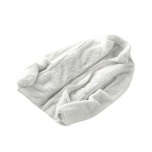 Simua Mode Sweat à Capuche Épais Doublé Sherpa à Fermeture Éclair Complète pour Femmes