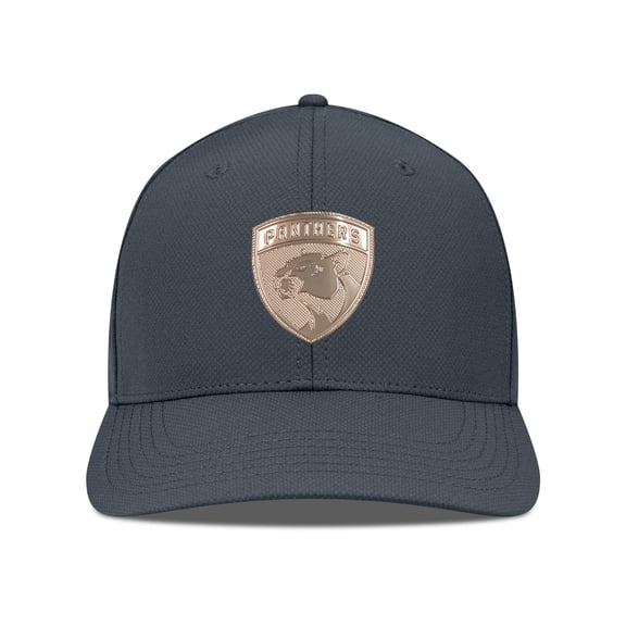 Men's Levelwear Charcoal Florida Panthers Rise Copper Insignia Flex Hat