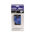 thumbnail image 2 of Brother P-Touch TC Tape Cartridge for P-Touch Labelers, 1/2"w, Black on Blue, 2 of 4