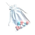 thumbnail image 4 of Bolsa de transporte colgante, bolsa con cordón para exhibición colgante, impermeable para exhibición de figuras, estuche para guardar minifiguras para Claro L, 4 of 8