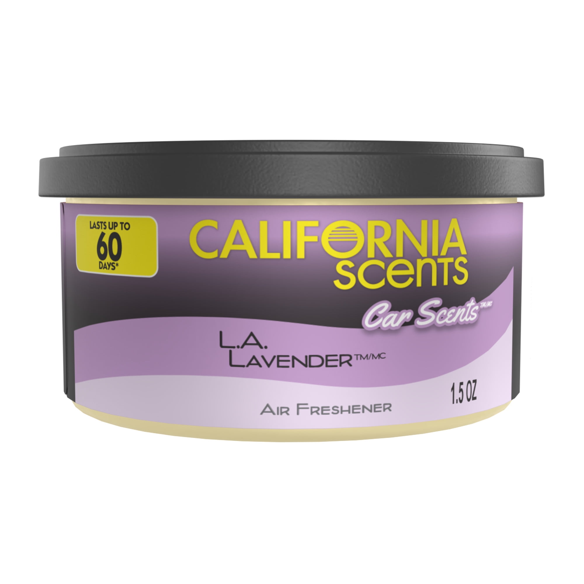 (2 pack) California Scents Can/Hidden Air Freshener (L.A. Lavender Scent, 1 Pack)