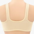 thumbnail image 4 of Jkety Womens Bras Women's Full Figure Beauty Back Smoothing Bra, 4 Way Stretch Fabric Light Yellow,2XL, 4 of 4