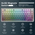thumbnail image 2 of Teclado Gaming E-Yooso Rapid Trigger Hall Effect Gris/Negro, 2 of 8