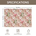 thumbnail image 3 of Placemat, Pioneer Flower Floral Print Pattern Place Mats Table Mat Set Of 2, PVC Washable Placemats for Party Kitchen Dining Decoration, 18x12 Inch, Fade Resistant, 3 of 6