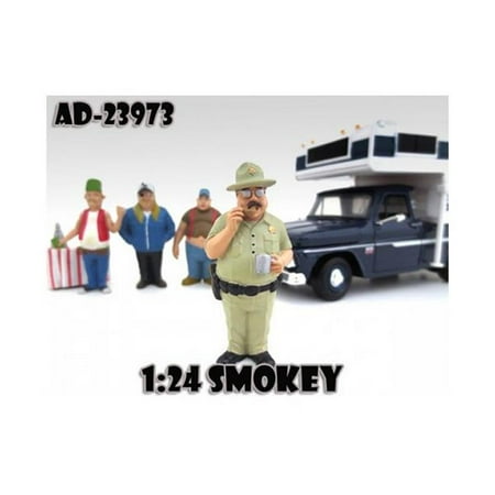 American Diorama 23973 Smokey Trailer Park Figure for 1-24 Diecast Model