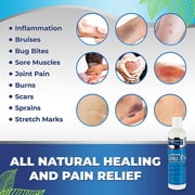 Emu Therapy Pure Prime Emu Oil for Muscles & Joints - Fast Action for Men & Women - Deep Tissue Massage - Natural Anti Aging (8 oz)