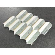 3.75 x 6 Marble Mosaic Wall & Floor Tile - Case (10 Sheets)