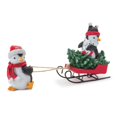 thumbnail image 3 of Melrose Playful Penguins with Sled Figurine Set of 2, 3 of 4