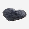 thumbnail image 1 of Toystoory Alfombras Alfombra de piso En forma de corazón Interior Antideslizante Alfombras a prueba de frío Mesita de noche Sala de estar Ventana para Decoración del hogar Gris oscuro 30×40cm Toystoory HA072082-10, 1 of 6