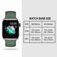 thumbnail image 2 of iGK 3 Pack Silicone Band Compatible with Apple Watch Series 7/6/5/4/3/2/1/SE, Replacement Wristband for Apple Watch Strap 42mm 44mm 38mm 40mm for Women Men, 2 of 6