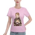 thumbnail image 1 of T-Shirt Basique à Manches Courtes pour Femmes Demon Slayer Blade Tanjiro, 1 of 6