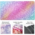thumbnail image 3 of Large Keyboard Mouse Pad Set, Extended Mouse Pad+Keyboard Wrist Rest Support, Memory Foam Ergonomic Easy Typing, 4Pcs (35.4×15.9 in) Desk Pad Set for Home Office Study Game - Colorful, 3 of 7