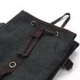 thumbnail image 4 of Washed Canvas Gig Bag Padding Backpack for 21/23/26 Inch Ukulele Guitar, Travel Gray, 4 of 8