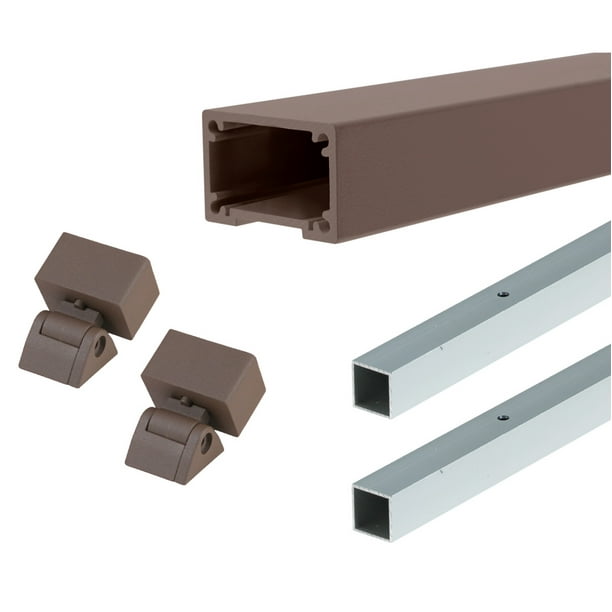 Deckorators Contemporary Cable Railing Aluminum Stair Top Rail Kit, 8