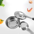 thumbnail image 3 of Long Handle Stainless Steel Alcohol Small Light Outdoor Cooker with Lid Large, 3 of 7