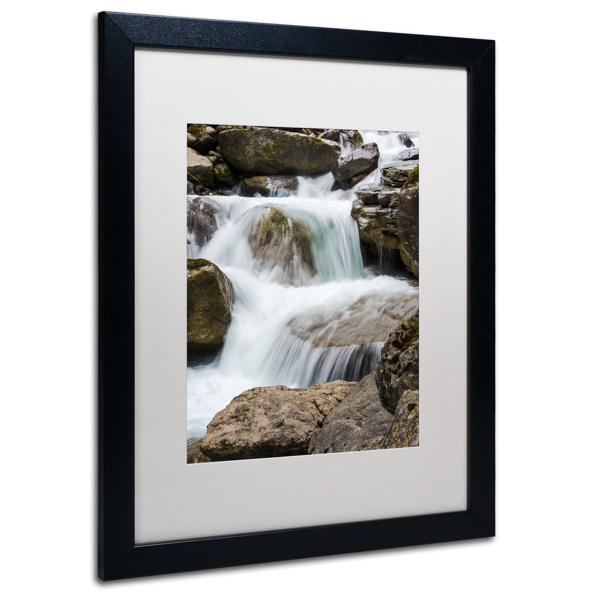 Trademark Fine Art "A Very Long Story" Canvas Art by Philippe Sainte-Laudy, White Matte, Black Frame