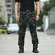 thumbnail image 4 of Pantalones largos de camuflaje para hombre, modernos, con múltiples bolsillos, multifuncionales, de trabajo, de poliéster., 4 of 7