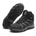 thumbnail image 4 of Botas de senderismo de invierno NORTIV 8 Armadillo impermeables para hombre, negras, 4 of 5