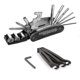 thumbnail image 3 of Kit de herramientas de reparación de bicicletas 16 en 1 Juego de destornilladores para bicicletas de montaña Juego de llaves de reparación de neumáticos, 3 of 5