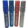 thumbnail image 2 of On The Run .060 Permanent Jumbo Paint Marker Professional Set of 4 Incredible Metallic Colors, 2 of 5