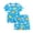 Z-01 Sky Blue, variant on Gubotare Tween Pajamas Kids Girls Pajamas Set Silk Satin Print Short Sleeve Button-Down Shirts Shorts Summer Clothes for Girls Clothes Size 8-9 (Beige,8-9 Years)