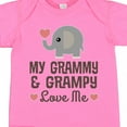 thumbnail image 4 of Inktastic My Grammy and Grampy Love Me Boys or Girls Baby Bodysuit, 4 of 5