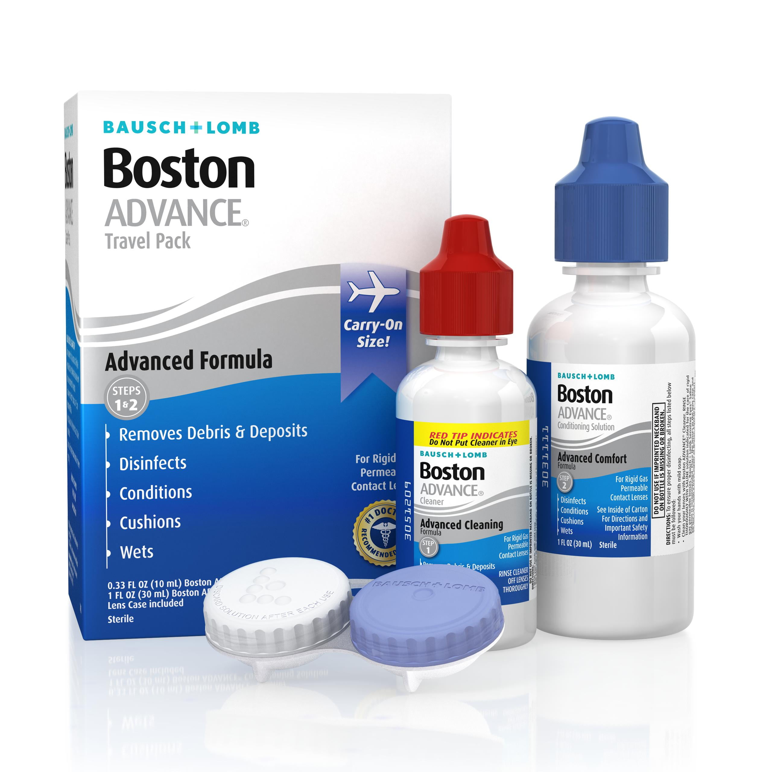 Bausch & Lomb Boston Advance Formula Travel Pack 1 Each (Pack of 3)