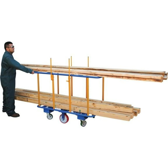 2000 lbs Horizontal Lumber Cart