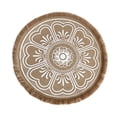 thumbnail image 4 of Mantel individual Doily, posavasos de escritorio, hecho a mano, resistente al aceite, impermeable, decorativo, con encaje Blanco, 4 of 9