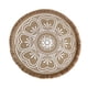 thumbnail image 5 of Tapete redondo posavasos decorativo estilo vintage encaje bordado mesa a prueba de aceite hecho a mano impermeable lino mantel mantel para cocina Blanco Macarena Mantel redondo, 5 of 8