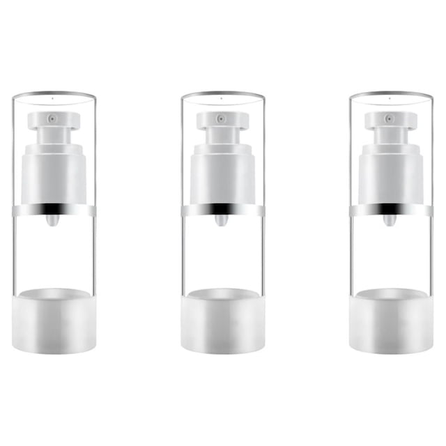 EeaseCA 3Pcs Sunscreen Spray Bottle Press Pump Bottle Makeup Subpackaging Bottles Cosmetics Sprayer (30ml)
