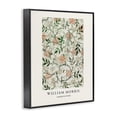 thumbnail image 3 of Stupell Industries William Morris Jasmine Pattern Black Framed Giclee Art, design by Vintage Hustle, 20 x 16, 3 of 8