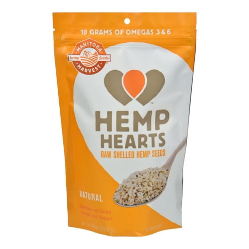 Manitoba Harvest Hemp Hearts Raw Shelled Hemp Seeds, 8 Oz - Walmart.com